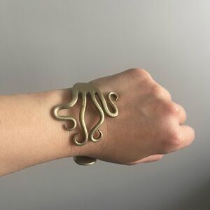 Whimsical vintage fork bracelet